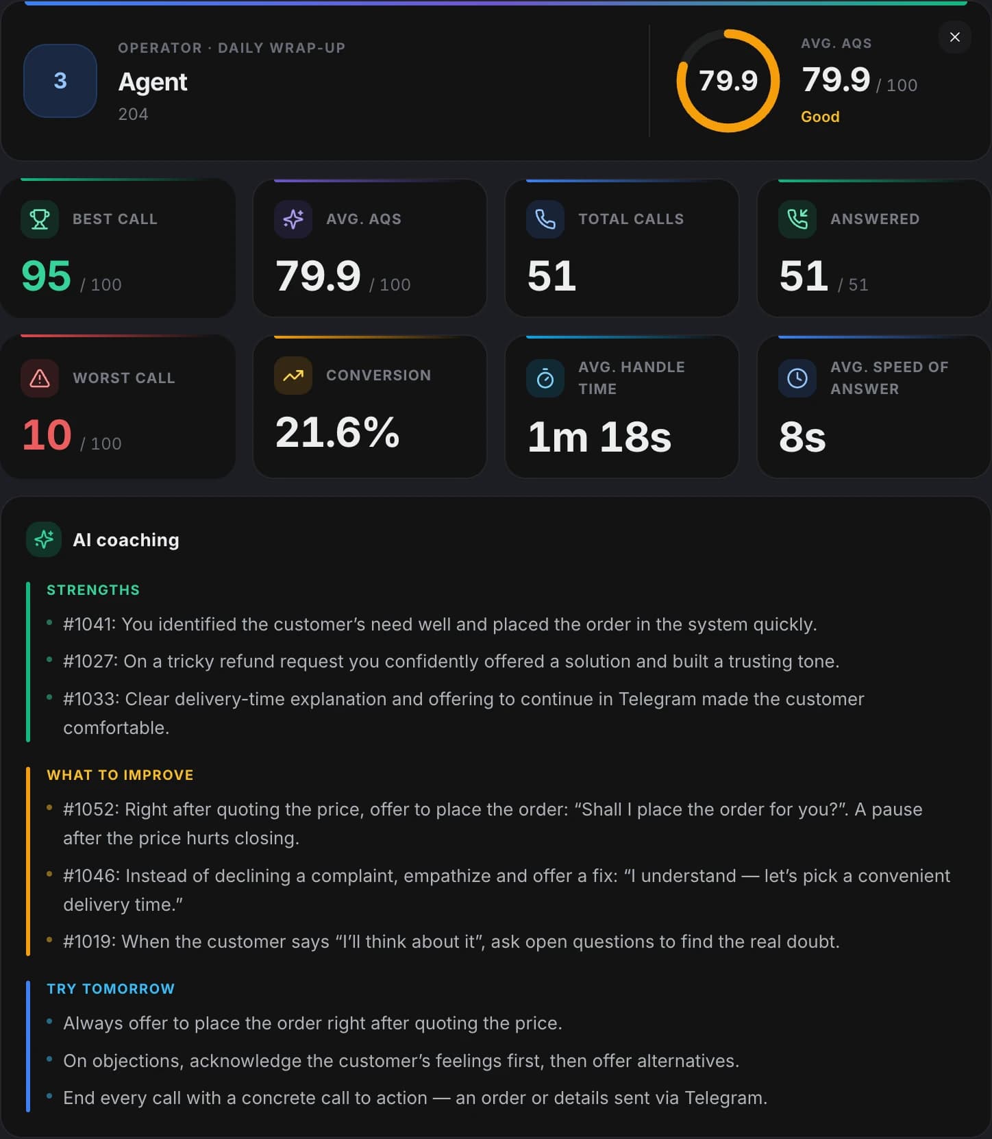 Morning report: strengths, gaps, quotes